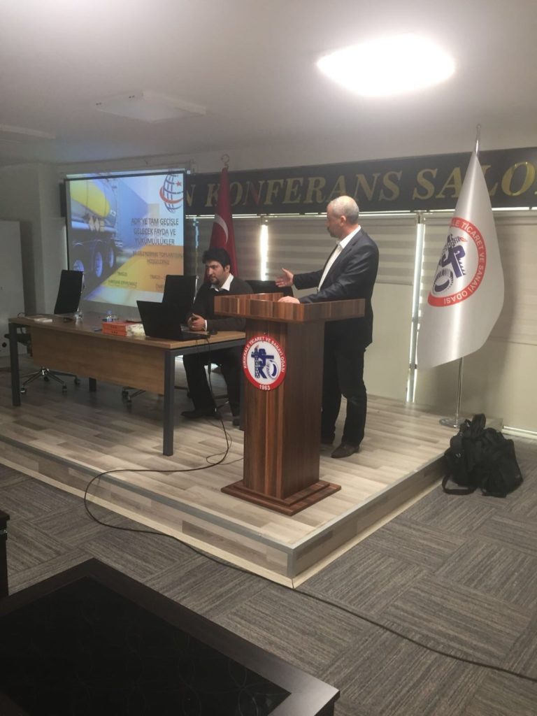 TEHLİKELİ MADDE TAŞIMACILIĞI BİLGİLENDİRME SEMİNERİ